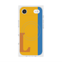 プレミアムスクエアケース with MagSafe［ オリジナル - initial color line - L orange ］