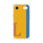 プレミアムスクエアケース with MagSafe［ オリジナル - initial color line - L orange ］
