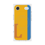 プレミアムスクエアケース with MagSafe［ オリジナル - initial color line - L orange ］