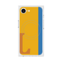 プレミアムスクエアケース with MagSafe［ オリジナル - initial color line - L orange ］