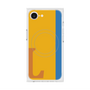 プレミアムスクエアケース with MagSafe［ オリジナル - initial color line - L orange ］