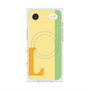プレミアムスクエアケース with MagSafe［ オリジナル - initial color line - L yellow ］