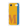 プレミアムスクエアケース with MagSafe［ オリジナル - initial color line - M orange ］