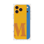 プレミアムスクエアケース with MagSafe［ オリジナル - initial color line - M orange ］