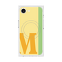 プレミアムスクエアケース with MagSafe［ オリジナル - initial color line - M yellow ］