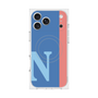 プレミアムスクエアケース with MagSafe［ オリジナル - initial color line - N blue ］