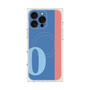 プレミアムスクエアケース with MagSafe［ オリジナル - initial color line - O blue ］
