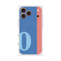 プレミアムスクエアケース with MagSafe［ オリジナル - initial color line - O blue ］