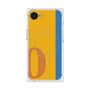 プレミアムスクエアケース with MagSafe［ オリジナル - initial color line - O orange ］