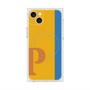 プレミアムスクエアケース with MagSafe［ オリジナル - initial color line - P orange ］