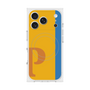 プレミアムスクエアケース with MagSafe［ オリジナル - initial color line - P orange ］