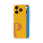 プレミアムスクエアケース with MagSafe［ オリジナル - initial color line - P orange ］