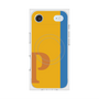 プレミアムスクエアケース with MagSafe［ オリジナル - initial color line - P orange ］