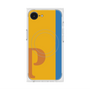 プレミアムスクエアケース with MagSafe［ オリジナル - initial color line - P orange ］