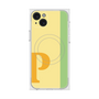 プレミアムスクエアケース with MagSafe［ オリジナル - initial color line - P yellow ］