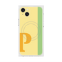 プレミアムスクエアケース with MagSafe［ オリジナル - initial color line - P yellow ］