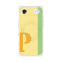 プレミアムスクエアケース with MagSafe［ オリジナル - initial color line - P yellow ］