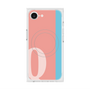 プレミアムスクエアケース with MagSafe［ オリジナル - initial color line - Q pink ］