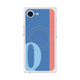 プレミアムスクエアケース with MagSafe［ オリジナル - initial color line - Q blue ］