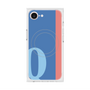 プレミアムスクエアケース with MagSafe［ オリジナル - initial color line - Q blue ］