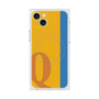 プレミアムスクエアケース with MagSafe［ オリジナル - initial color line - Q orange ］