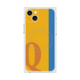 プレミアムスクエアケース with MagSafe［ オリジナル - initial color line - Q orange ］