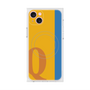 プレミアムスクエアケース with MagSafe［ オリジナル - initial color line - Q orange ］