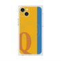 プレミアムスクエアケース with MagSafe［ オリジナル - initial color line - Q orange ］