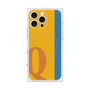 プレミアムスクエアケース with MagSafe［ オリジナル - initial color line - Q orange ］