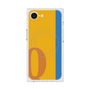 プレミアムスクエアケース with MagSafe［ オリジナル - initial color line - Q orange ］