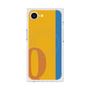 プレミアムスクエアケース with MagSafe［ オリジナル - initial color line - Q orange ］