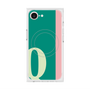プレミアムスクエアケース with MagSafe［ オリジナル - initial color line - Q green ］