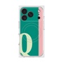 プレミアムスクエアケース with MagSafe［ オリジナル - initial color line - Q green ］