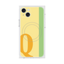 プレミアムスクエアケース with MagSafe［ オリジナル - initial color line - Q yellow ］