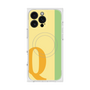 プレミアムスクエアケース with MagSafe［ オリジナル - initial color line - Q yellow ］