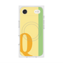プレミアムスクエアケース with MagSafe［ オリジナル - initial color line - Q yellow ］