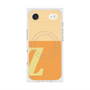 プレミアムスクエアケース with MagSafe［ オリジナル - initial two tone - Z orange ］