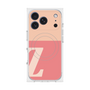 プレミアムスクエアケース with MagSafe［ オリジナル - initial two tone - Z pink ］