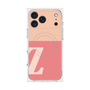 プレミアムスクエアケース with MagSafe［ オリジナル - initial two tone - Z pink ］