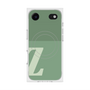 プレミアムスクエアケース with MagSafe［ オリジナル - initial two tone - Z green ］