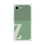 プレミアムスクエアケース with MagSafe［ オリジナル - initial two tone - Z green ］