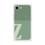 プレミアムスクエアケース with MagSafe［ オリジナル - initial two tone - Z green ］