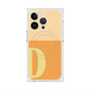 プレミアムスクエアケース with MagSafe［ オリジナル - initial two tone - D orange ］