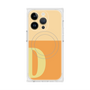 プレミアムスクエアケース with MagSafe［ オリジナル - initial two tone - D orange ］
