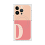 プレミアムスクエアケース with MagSafe［ オリジナル - initial two tone - D pink ］