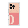 プレミアムスクエアケース with MagSafe［ オリジナル - initial two tone - D pink ］