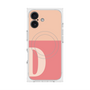 プレミアムスクエアケース with MagSafe［ オリジナル - initial two tone - D pink ］