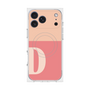 プレミアムスクエアケース with MagSafe［ オリジナル - initial two tone - D pink ］
