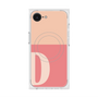 プレミアムスクエアケース with MagSafe［ オリジナル - initial two tone - D pink ］