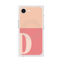 プレミアムスクエアケース with MagSafe［ オリジナル - initial two tone - D pink ］
